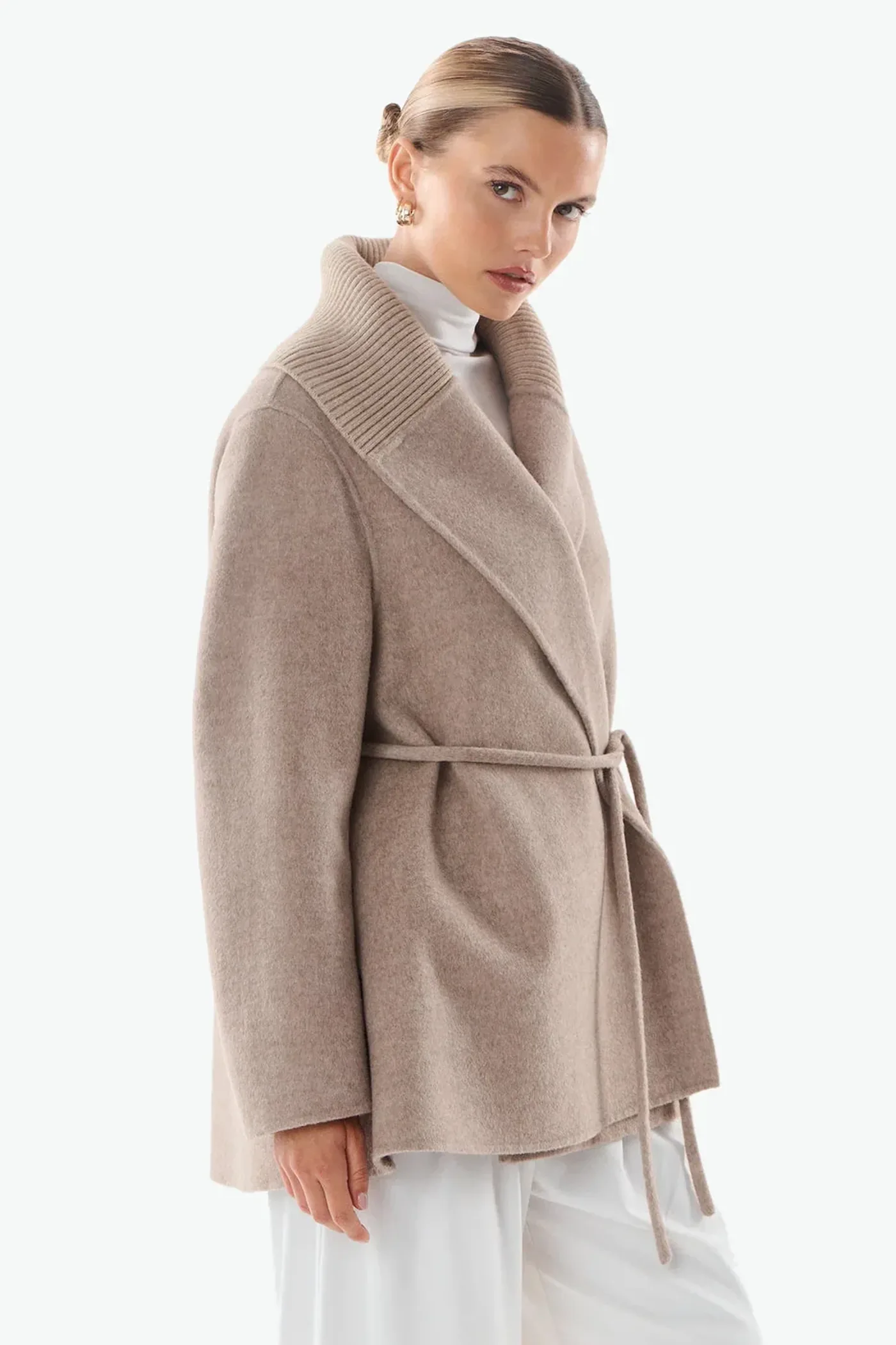 Fashion: a wool and cashmere blend jacket